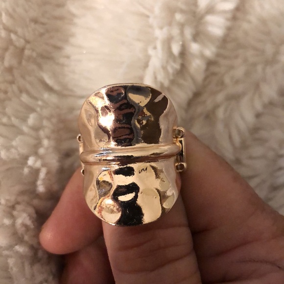 Paparazzi Faux Rose Gold and Pearl Earrings/Necklaces/Ring Jewelry Set - Picture 4 of 6